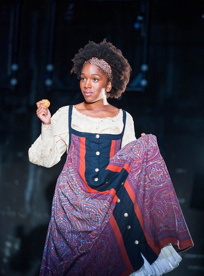 West Midlands Theatre Actress Cherrelle Skeete as Katya in Three Days In The Country